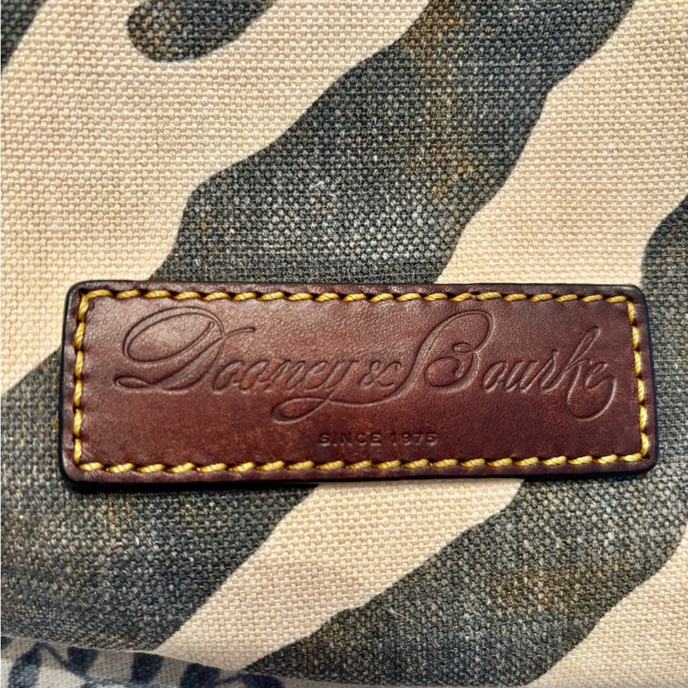Dooney and Bourke Zebra Print Tote Bag - Picture 3 of 9